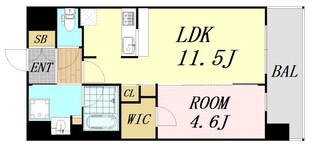 CASA REGULUS FUKUSHIMA NODAの物件間取画像